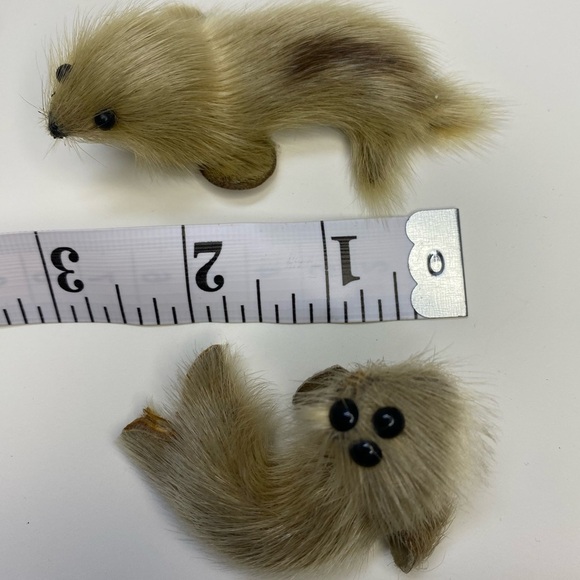 Vintage real fur seal figure toys - Picture 2 of 12
